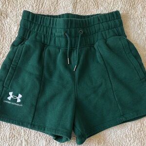 Under Armour Green Athletic Shorts